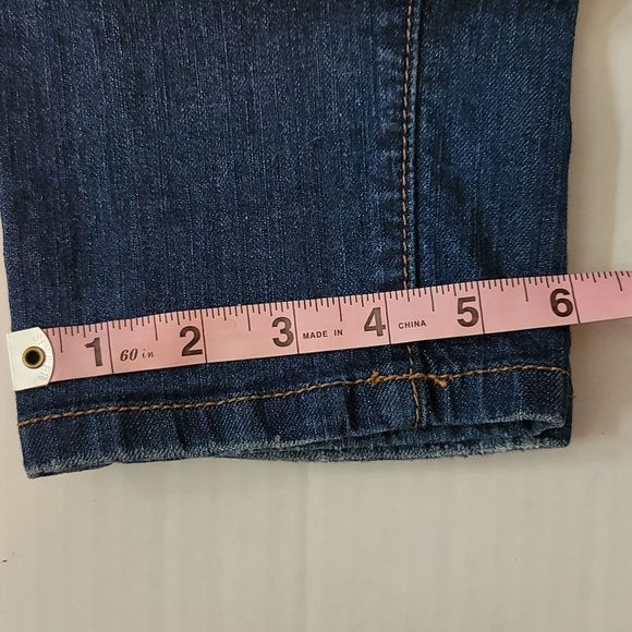 21-High Waisted Straight Leg Denim Jeans, sz. 30 - Picture 7 of 13